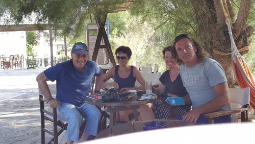 Philip, Susan, Jana and Christos