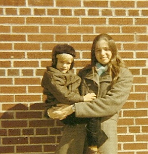 My brother, Ty and me March of 1972