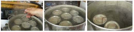 jars in canner