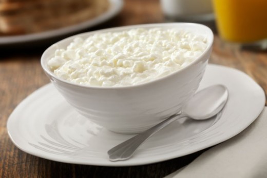 Cottage Cheese is a fresh cheese curd with a mild taste.