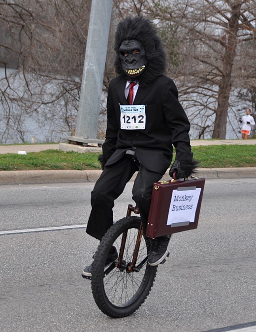 2012 Austin Gorilla Run Unicycle