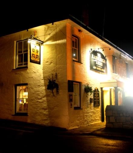 Dock Road pub, a favourite drinking haunt of die-hard 'Boro fans 