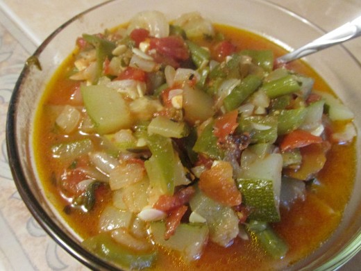Zucchini stew