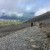 The view of where we have just trodden. The mountain track is quite busy today, the fair weather report  has encouraged many to challenge Ben Nevis. Only in fine summer weather would we ever contemplate challenging Ben Nevis.