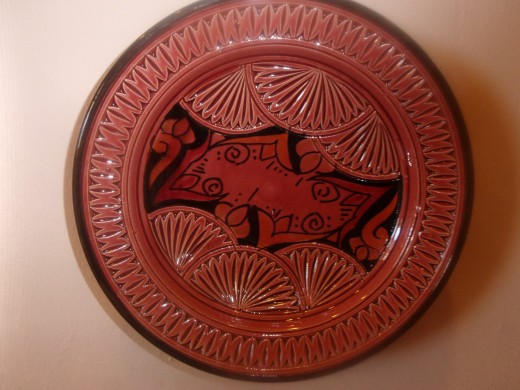 Plate from Morocco