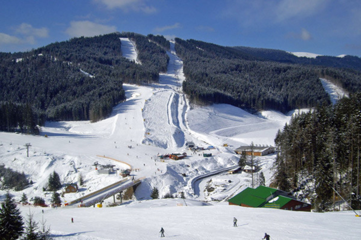 Bukovel ski resort.