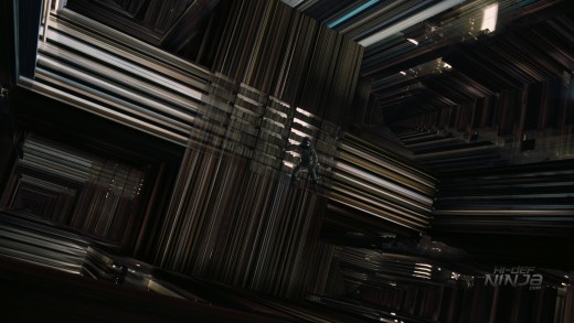 A representation of time as a physical dimension, as shown in the movie 'Interstellar'.