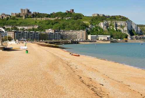 Dover Beach and Castle