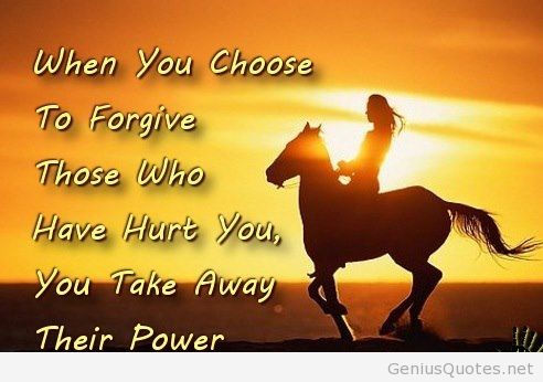Forgiveness is Power