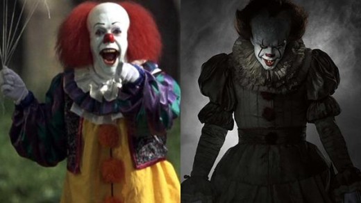 The original Pennywise didn't have to do much to look and be creepy, but with the new Pennywise you definitely know there is evil in there.