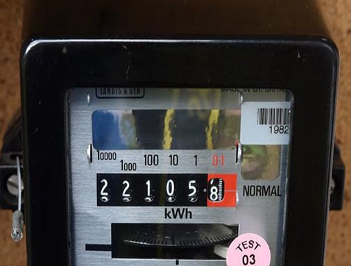 Electricity Usage  Meter 