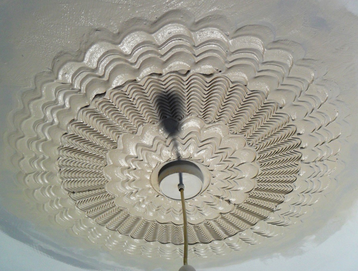 Make Hand Made Victorian Style Ceiling Medallions Using Texture
