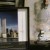 A photo of what the Twin Towers looked like in the midst of its ruins today within the 9/11 Memorial Museum.