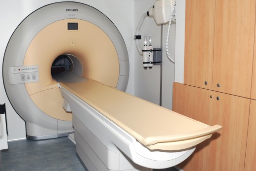 An image of an MRI Scanning machine, similar to the one I used.
