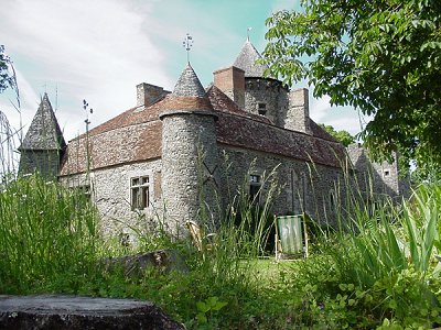 Chateau de Bonnu, région Centre-Val de Loire.