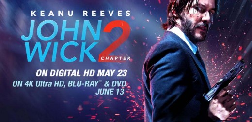 John Wick 2 - Out Now on Blu-Ray Disc