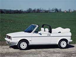 My first beloved VW Golf GT convertible MK 1