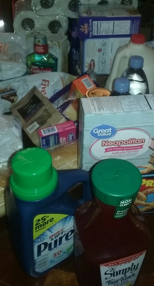 Groceries from Walmart Neighborhood Market