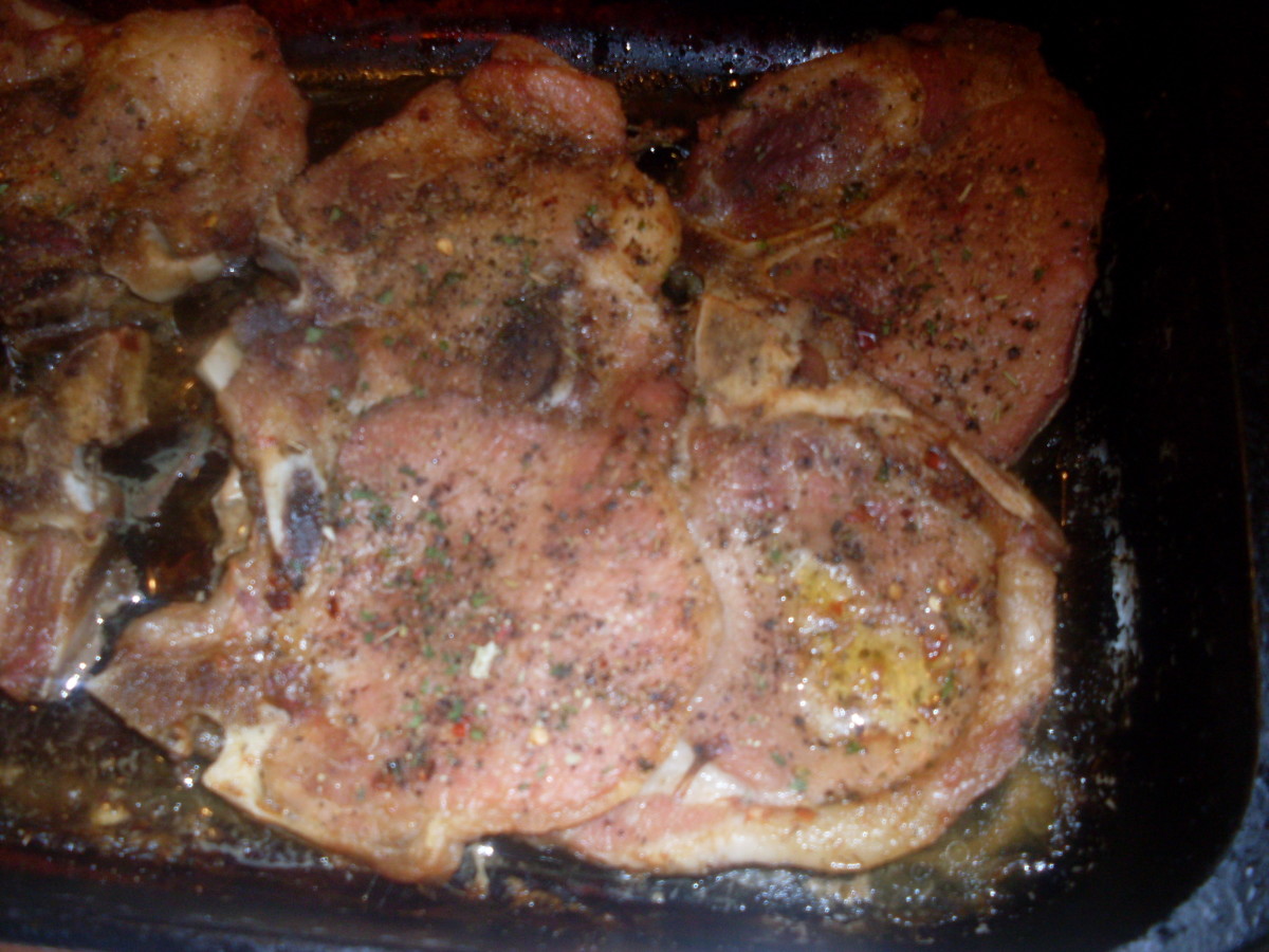 fully cooked pork chops