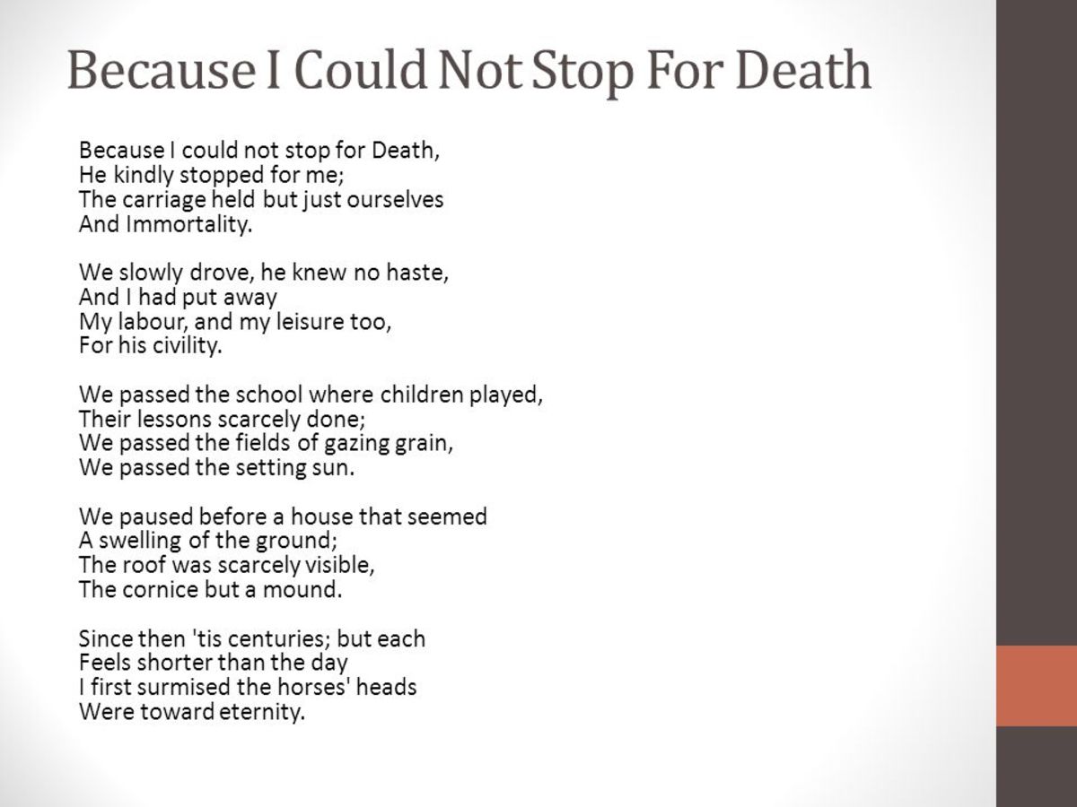 emily dickinson poems about death and immortality
