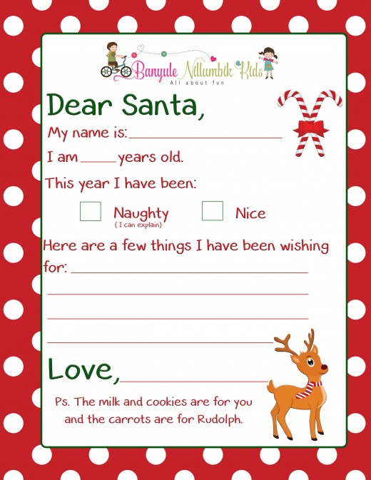 Free Santa Letters For Adults 21