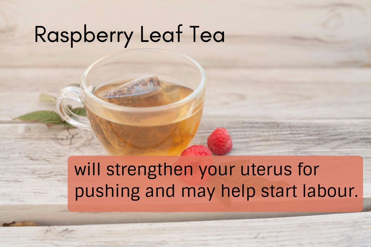 how much raspberry leaf tea should i drink to induce labor