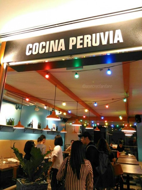 Cocina Peruvia's new branch at Ayala Malls Vertis North