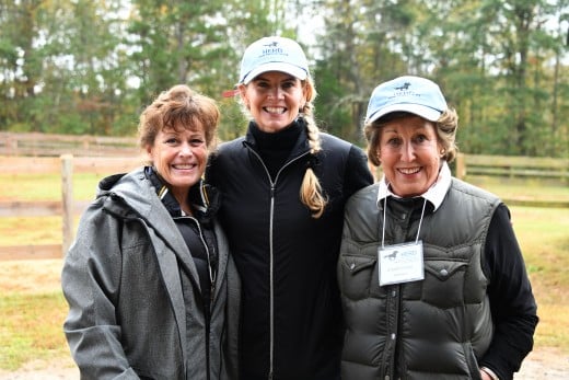 Lisa Diersen on the right with friends.