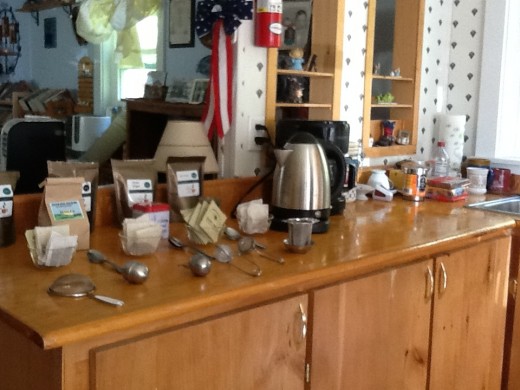 Tea setting