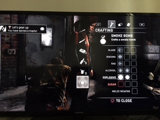 Don't judge my love for the original game on the trophies like this easy one for crafting