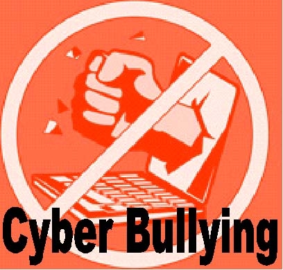 Poster illustrating the dangers of cyberbulying