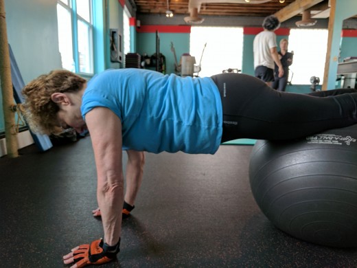 Combining core, balance and strength
