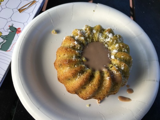 The pistachio cake from India was one of my favorites. 