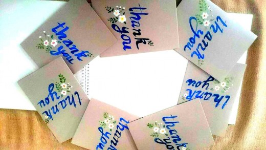 Wow. Set of "Teachers Day Cards" made by me
