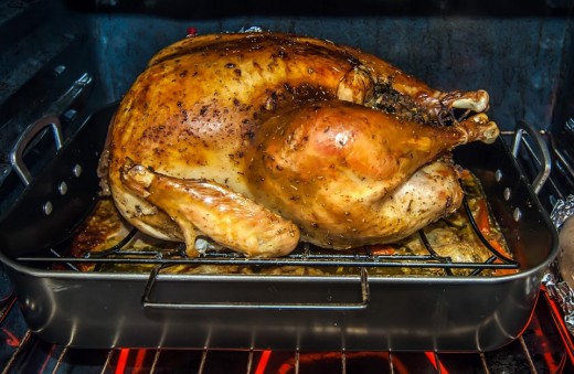 Now, the turkey is roasted and it's time to make the gravy