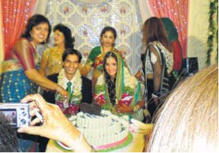 Private engagement function of Sania Mirza