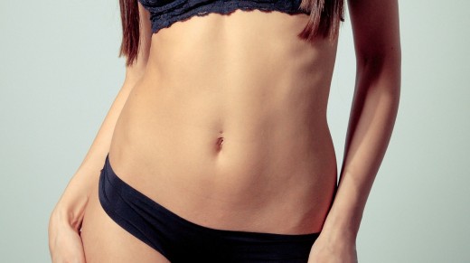 Many women would like to have this slim abdomen, however, it is not realistic for every woman. Maintain ideal body weight, reduce excess fat, eat healthy nutritional foods, and participate in regular exercise for desired figure. 