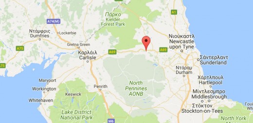Location of Hexham suggested as a base for a Hadrian's Wall holiday