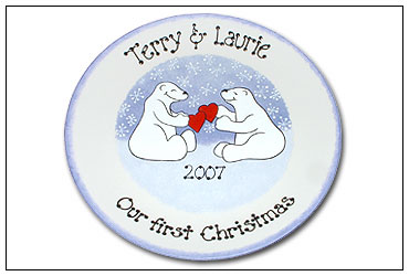 personalized plate