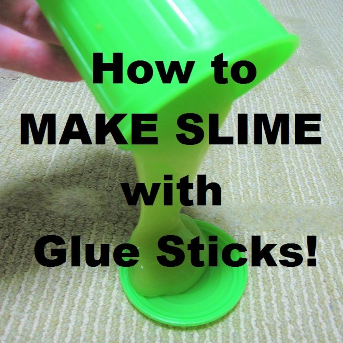 Slike: How To Make Slime With A Glue Stick No Activator