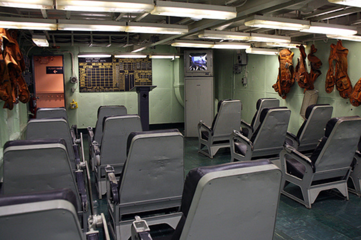 tour of aircraft carrier