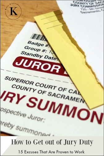 How to Get out of Jury Duty: 15 Excuses That Work Soapboxie