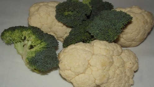 Broccoli and Cauliflower 