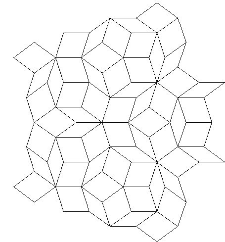 Penrose Tile pattern