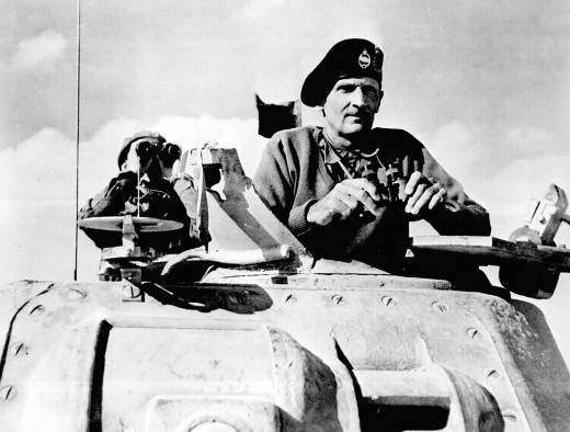 The British General Bernard Law Montgomery, who was soon to be moved to the North Western European theatre before D-Day