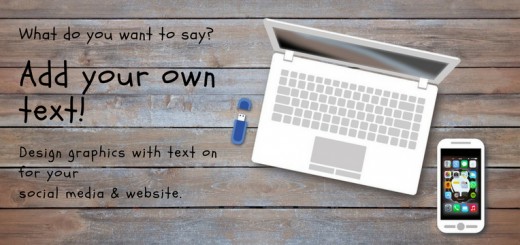 Here's one of the images from earlier, and I just added some text to it in Canva. 