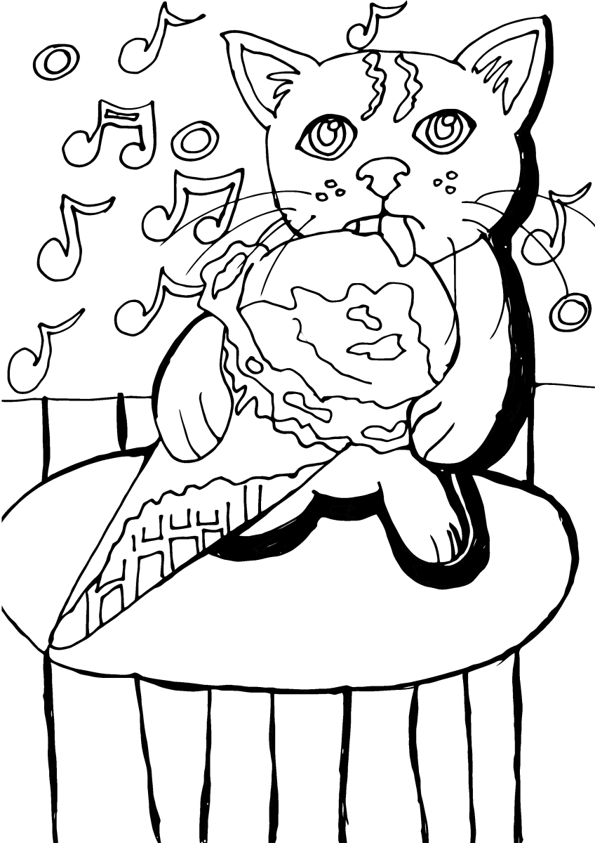 10 Free Printable Cat Coloring Pages for Kids | HubPages