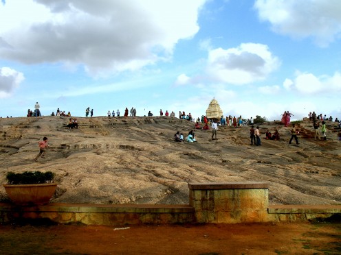 The Rock & Tower of Kempe Gowda 300 year old ruler of Bangalore