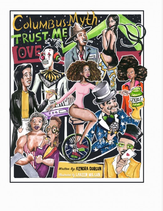 "Trust Me, Love" is the comic book spin-off of my audio drama, "Columbus Myth."  Link in profile! 