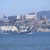 Arriving at Alcatraz by boat Arriving at Alcatraz by boat